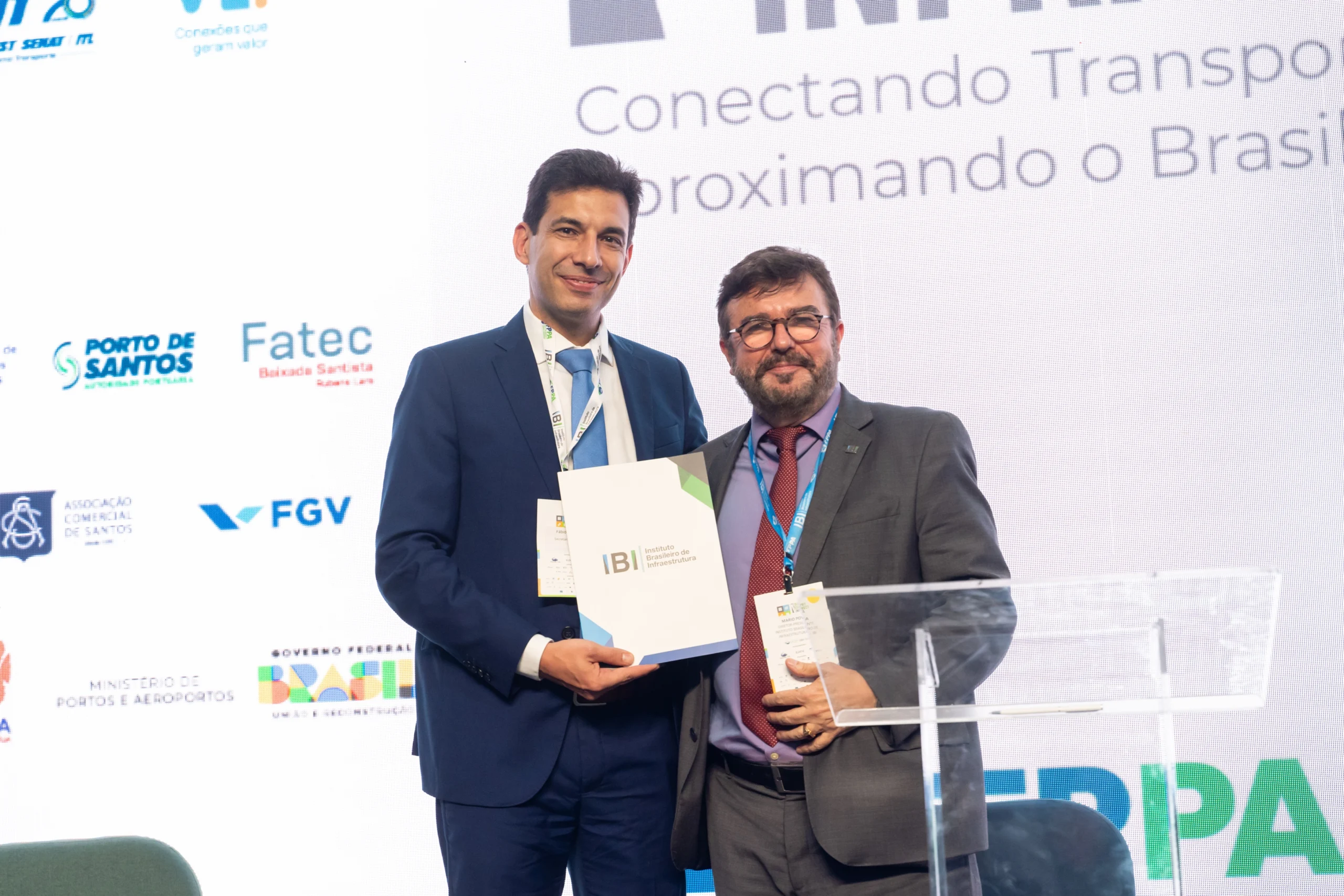 “Carta de Santos” com compromissos na cadeia produtiva do setor de infraestrutura de transportes, é assinada durante 1º Summit Connect Infra, organizada pela FPPA e IBI