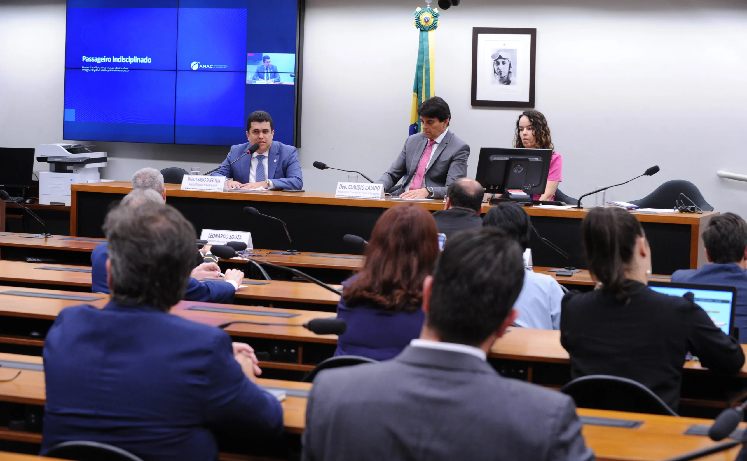 Comissão de Viação e Transportes Audiência Pública - Incidentes com passageiros indisciplinados em voos comerciais.