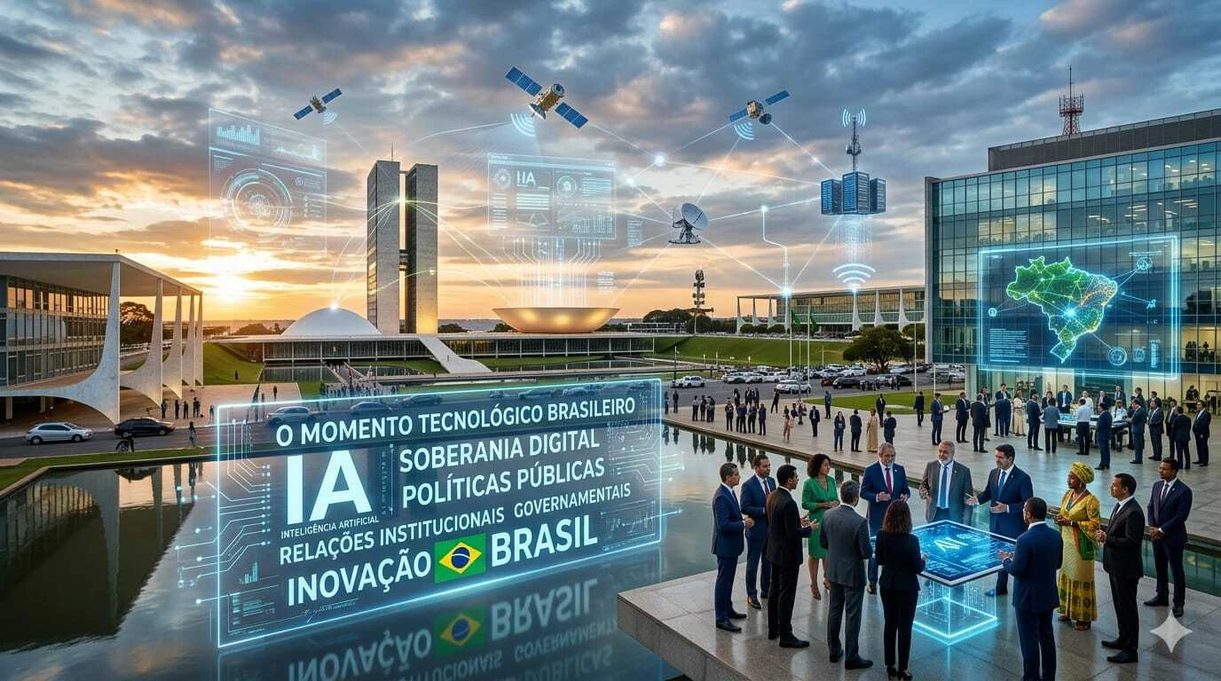 O momento tecnológico brasileiro IA, soberania digital e o papel das relações institucionais e governamentais no ambiente político