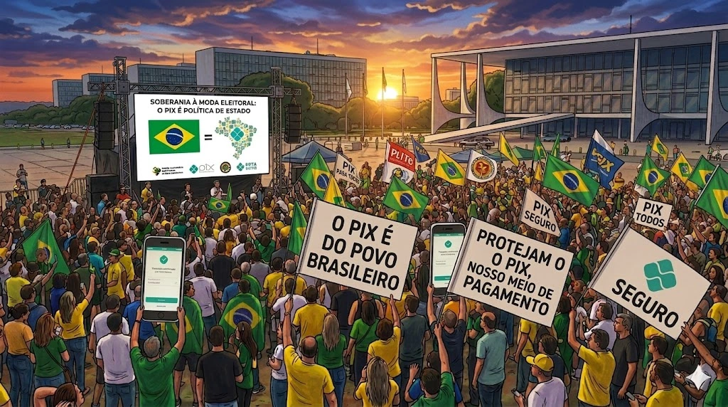 Soberania à moda eleitoral: quando o Pix vira bandeira - e quando ela precisa virar política de Estado